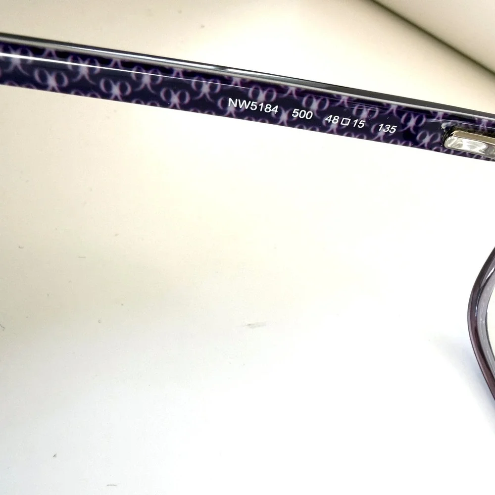 Nine West NW5184 Kids Eyeglasses Frames Purple 48-15-135 w/ Case Frame Only